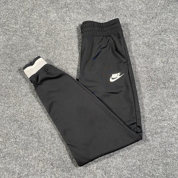 Nike Heritage Tapered Leg Jogger Womens Size Small Retro Style Spellout DJ1099 - Picture 1 of 12
